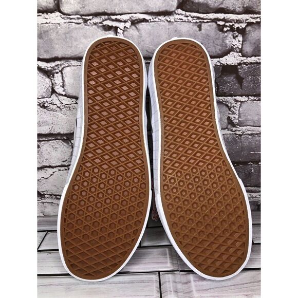 Vans Classic Slip-On Checkerboard Day White Canvas Sneakers Shoes Women 9.5M US - Picture 11 of 16